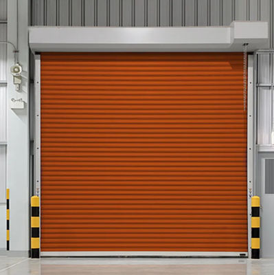 Velocità di apertura 0,8 m/s Porta a spirale trasparente di alluminio ad alta velocità per sicurezza ed efficienza