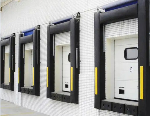 Sistema di caricamento regolabile ad alta durata Rifugio per porte del molo per una logistica ottimale e prestazioni di magazzino