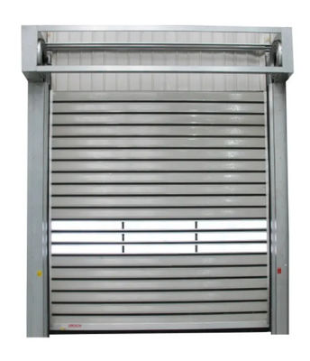 Sistema di sicurezza del sensore fotoelettrico Porta a spirale trasparente in alluminio ad alta velocità per una massima efficienza e prestazioni fluide