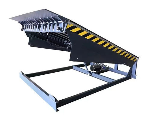 Altezza del ponte personalizzabile Livellatori di porte elettrici di dock Workshop Piastra di dock automatica 25000-40000LBS Design sicuro