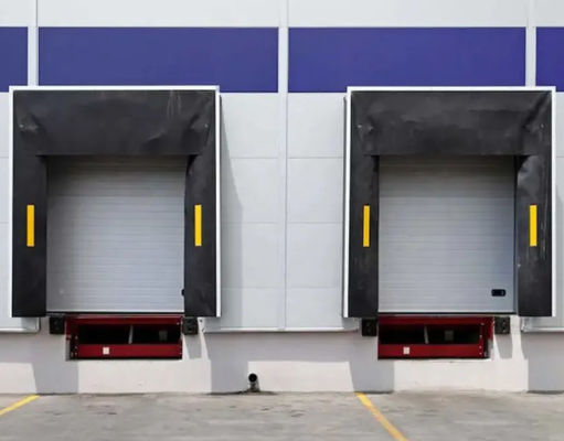 Sistema di caricamento regolabile industriale Dock Door Shelter con colore personalizzato
