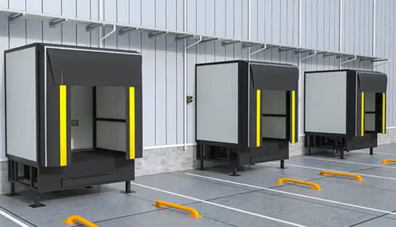 Sistema di caricamento regolabile industriale Dock Door Shelter con colore personalizzato