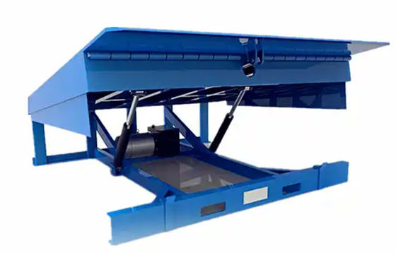 Push Button Controls Workshop Automatic Dock Plate Dock Door Levelers 25000-40000LBS Design sicuro