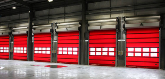 Porta a velocita' elevata in PVC a rullo a velocita' aperta 304 in acciaio inossidabile con isolamento