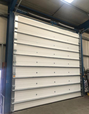50 mm-80 mm di spessore porte di acciaio isolanti di sezione commerciale con ventilazione opzionale e isolamento in schiuma di poliuretano