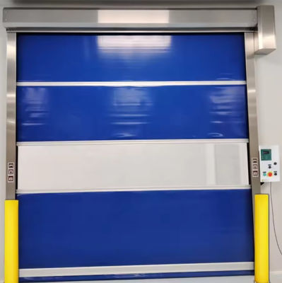 DESEO garaggio automatico a bassa manutenzione alta velocità PVC rotolo fino veloce chiusura porta 304 materiale in acciaio inossidabile