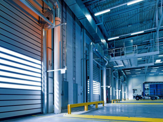 Intervallo di temperatura -20°C - 50°C Turbina in alluminio Porta rapida e resistente Porta a spirale ad alta velocità e alta efficienza per una sicurezza imbattibile