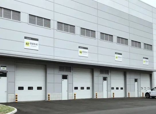Porta di sollevamento industriale automatica di stazione di pompieri