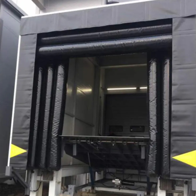 Tessuto Cordura moderno resistente all'usura Sistema di carico regolabile Riparo per porte di banchina Tunnel retrattile Dock Seal Automatico in PVC Riparo per banchina di carico Rite-Hite