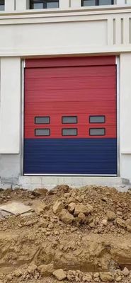 Porta elettrica industriale automatica ad alta velocità in PVC porta rotante ad alta velocità 304 in acciaio inossidabile materiale per un facile funzionamento e durabilità