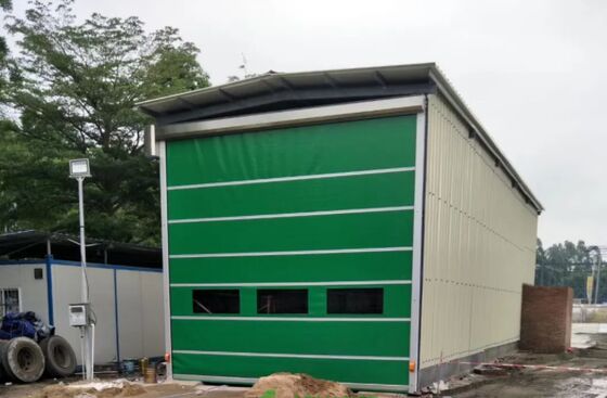 Porta sezionale da garage con spessore di 40 mm, 0,2-0,4 m, porte sezionali commerciali, porte sezionali coibentate, guarnizioni in vinile