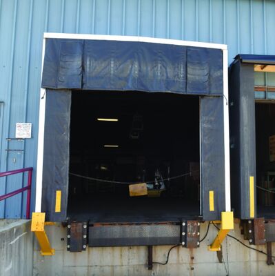 OEM all'ingrosso stile industriale esterno impermeabile alta durata sistema di caricamento regolabile portellone per portiere di dock colore personalizzato