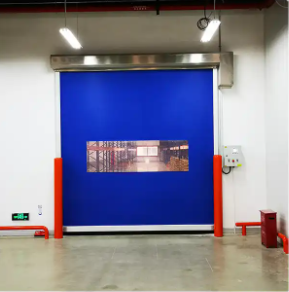 Moderna porta di persiana a rulli in PVC industriale veloce veloce alta velocità anti-furto caratteristica porta di persiana rapida soluzioni personalizzate per magazzini