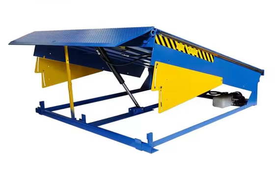 Fabbrica DESEO 6 tonnellate Ponte di carico stazionario Container Rampe di porta di molo Livelliere di porta di molo Atelier Piastra di molo automatica Altezza del ponte personalizzabile