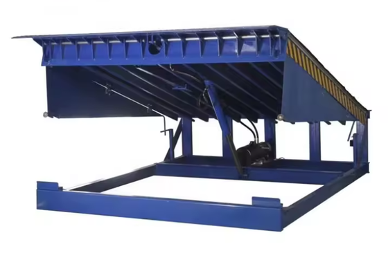 Fabbrica DESEO 6 tonnellate Ponte di carico stazionario Container Rampe di porta di molo Livelliere di porta di molo Atelier Piastra di molo automatica Altezza del ponte personalizzabile