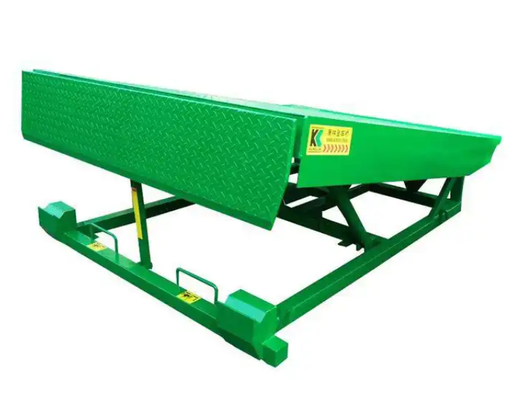 Galvanizzato Dock Door Levelers Workshop Automatic Dock Plate Lifting Dock Loading and Unloading Ramp Piattaforma fissa di livellamento del molo