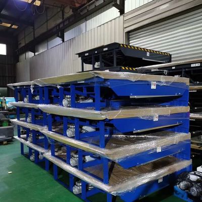 Struttura di acciaio idraulica stazionaria industriale di Alto-dovere del livellatore di magazzino