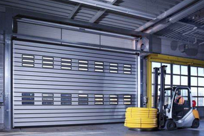 Porta a spirale a apertura verticale in lega di alluminio Potenza del motore 0,75kw-5,50kw