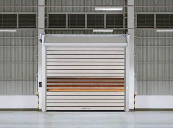 Porta a spirale automatica ad alta velocità Turbina Motore Garage Isolato termico PU Spuma a spirale ad alta velocità Porta dura