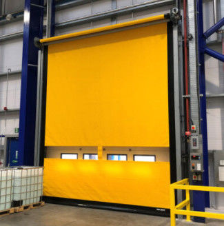 Isolamento termico delle porte a rotoli veloci in tessuto PVC
