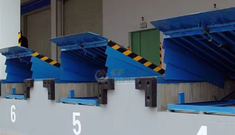 Livellatore elettrico di stazione di carico con capacità di 10 000-20 000 libbre finitura rivestita in polvere e sicurezza migliorata
