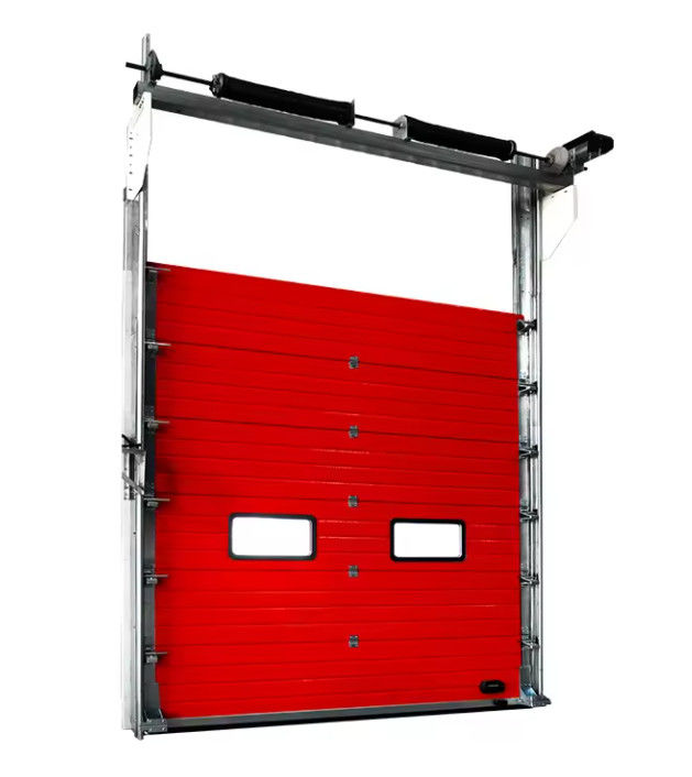 Porte isolanti a sezione in schiuma di poliuretano bianco con soglia in alluminio all'ingrosso Buon prezzo Automatico