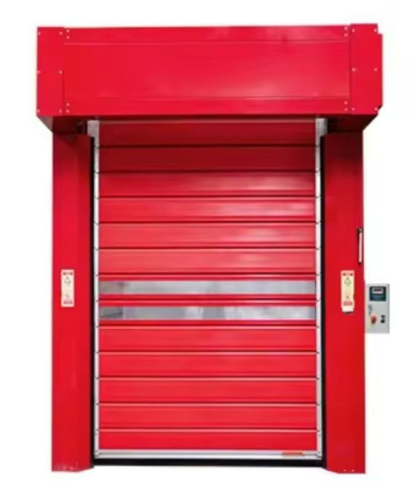 Porta a spirale in alluminio con sistema di controllo PLC di potenza di motore di 0,75 kW Vendite dirette del produttore