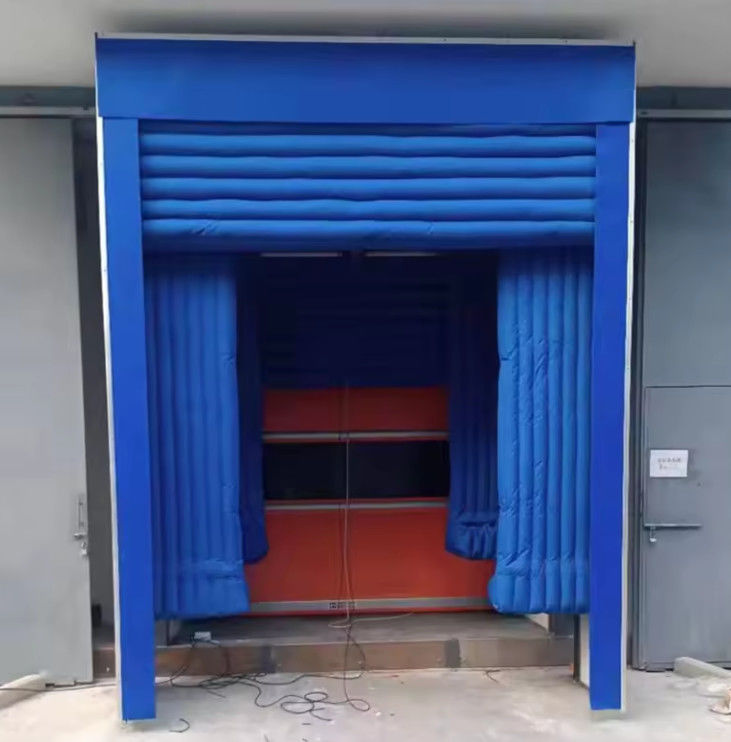 All Weather Durable Dock Door Shelter con tessuto resistente all'usura magazzino logistica sigillo del molo anti-colisione riempimento