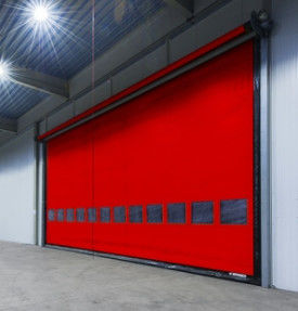 304 Acciaio inossidabile Isolato termico velocità veloce rotolo in PVC chiusura porta commerciale velocemente automatico