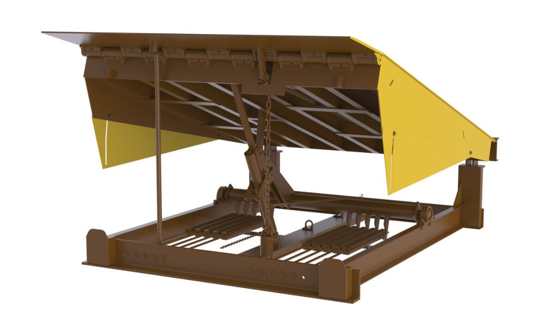 Laboratorio automatico Dock Plate Dock Door Levelers 25000-40000LBS Disegno sicuro personalizzato