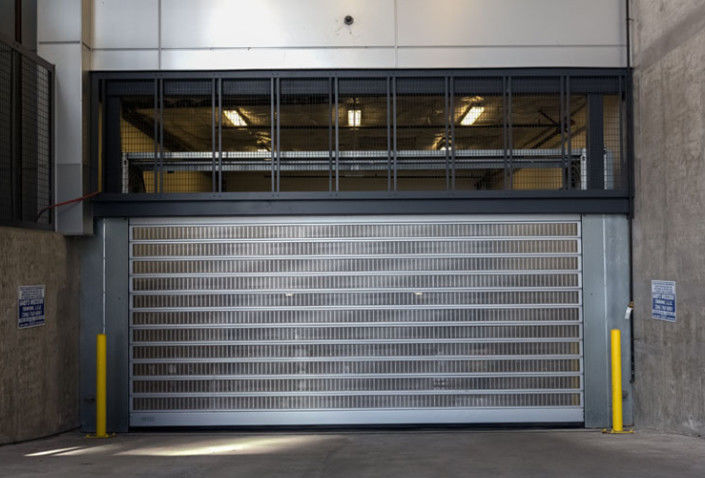 Fornitore di alimentazione per porta a spirale trasparente in alluminio ad alta velocità 220V/50HZ per magazzino