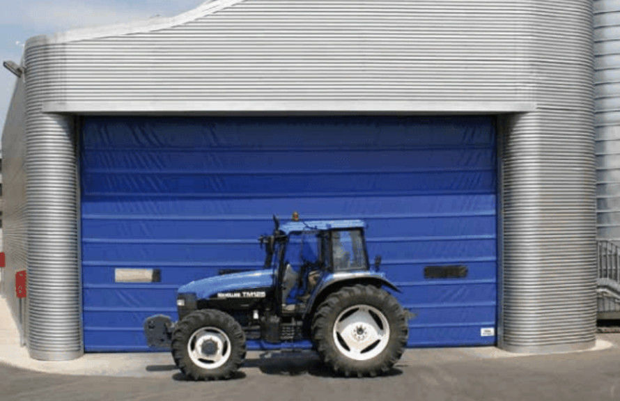 Alta Sicurezza Personalizzazione Alta Velocità PVC Roll Up Rapid Shutter Door 304 in acciaio inossidabile