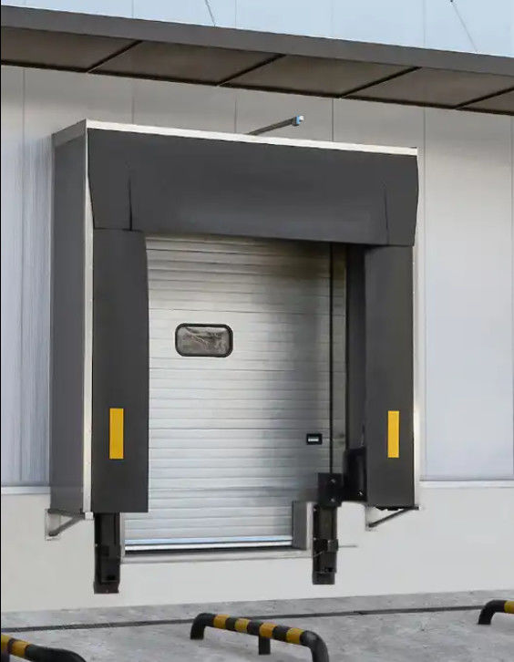 Protezione dagli elementi Sistema di carico regolabile Dock Door Shelter con PVC Plastic Rubber Function Car Docking Shelter