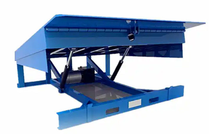Push Button Controls Workshop Automatic Dock Plate Dock Door Levelers 25000-40000LBS Design sicuro
