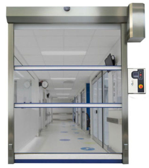 Basso mantenimento resistenza alle intemperie alta velocità PVC rotolo fino porta veloce persiana 304 in acciaio inossidabile
