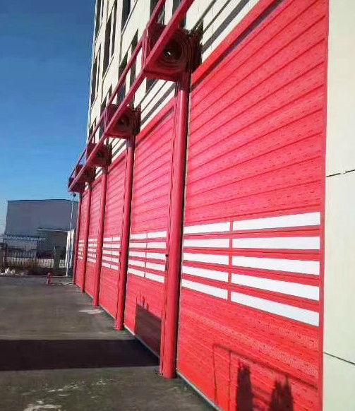 50 mm-80 mm Spessore manicotti in acciaio Isolato Porte a cielo aperto per edifici commerciali
