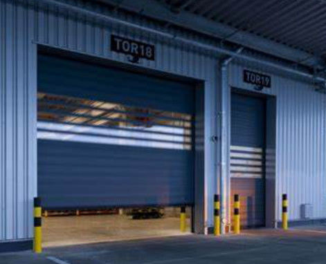 Efficienza Sicurezza Efficienza Aluminio Trasparente Porta a Spirale ad Alta Velocità Velocità di apertura 0,8 m/s Fornitore di alimentazione 220V/50HZ