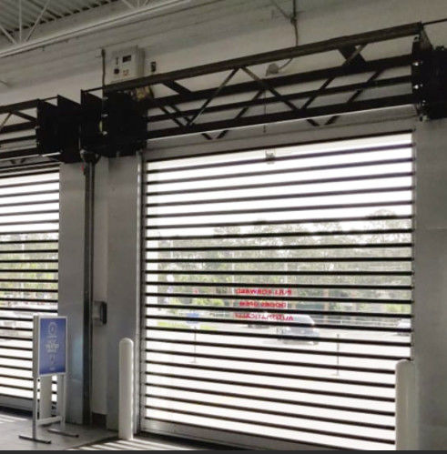 Intervallo di temperatura -20°C - 50°C Turbina in alluminio Porta rapida e resistente Porta a spirale ad alta velocità e alta efficienza per una sicurezza imbattibile