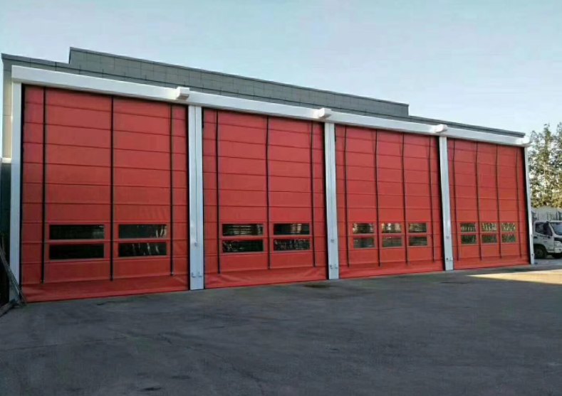 Porta a rullo rapida in PVC ad alta velocità resistente agli agenti atmosferici, materiale in acciaio inossidabile 304, funzionamento automatico