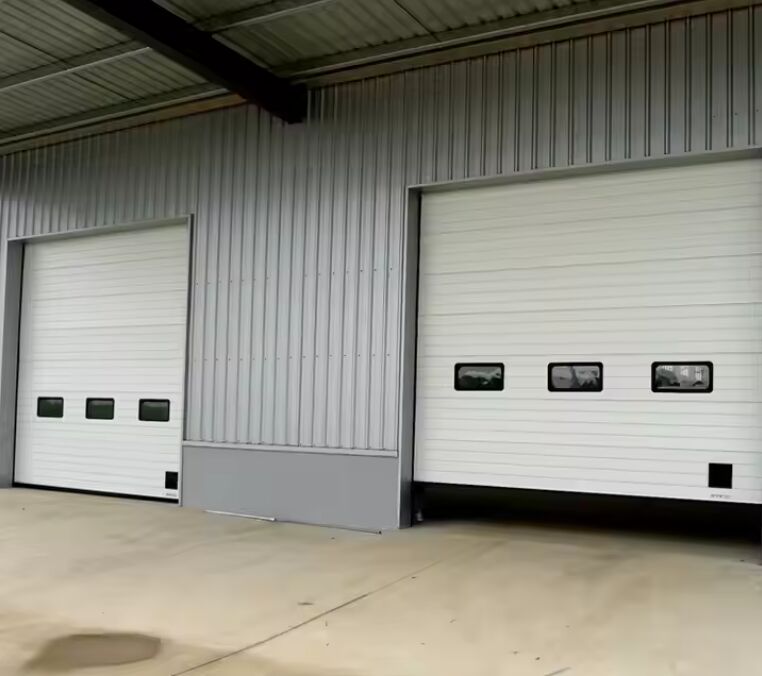 Automatico con controllo remoto porta a sezione 50 mm 80 mm spessore isolato porta a sezione garage commerciale porte a sezione isolamento acustico livello 24 DB