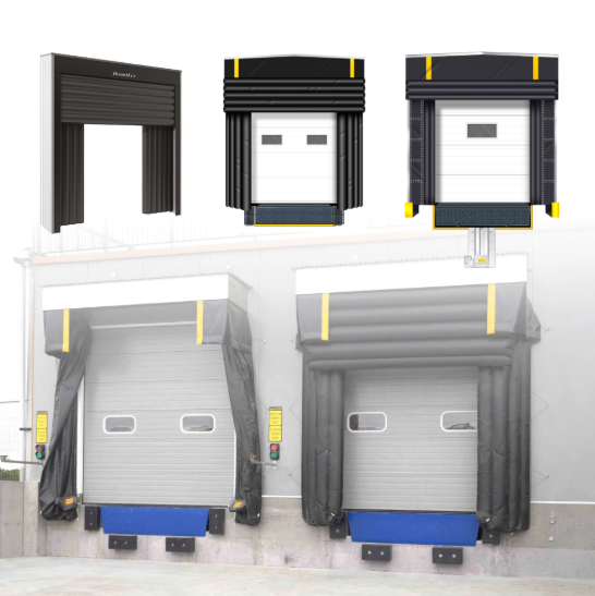 Cina Fornitore Nuovo design Sponge Dock Seal Dock Door Shelter Progettato per operazioni di carico del molo e resistenza alle intemperie